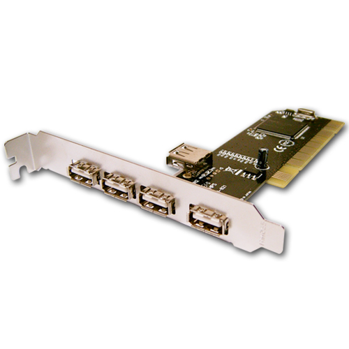 PCI USB2.0 카드 4＋1PORT VT6212L