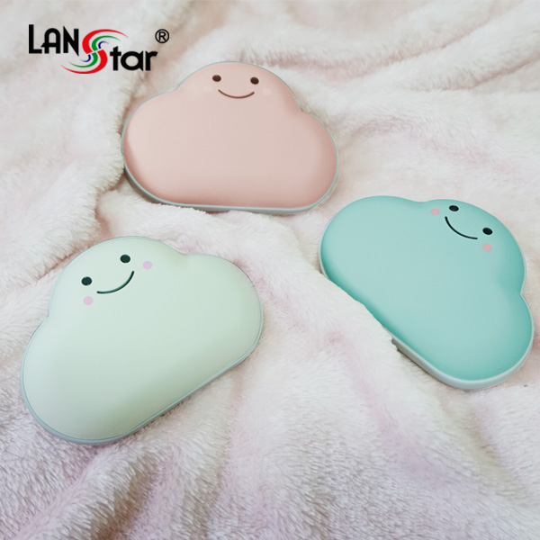 휴대용 ,USB 손난로 3600mAh, 외장배터리, 블루클라우드 ])