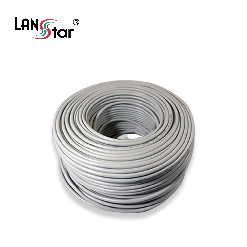 UTP 랜케이블 , CAT.5E, BOX, 100M , Grey, 24AWG -RO