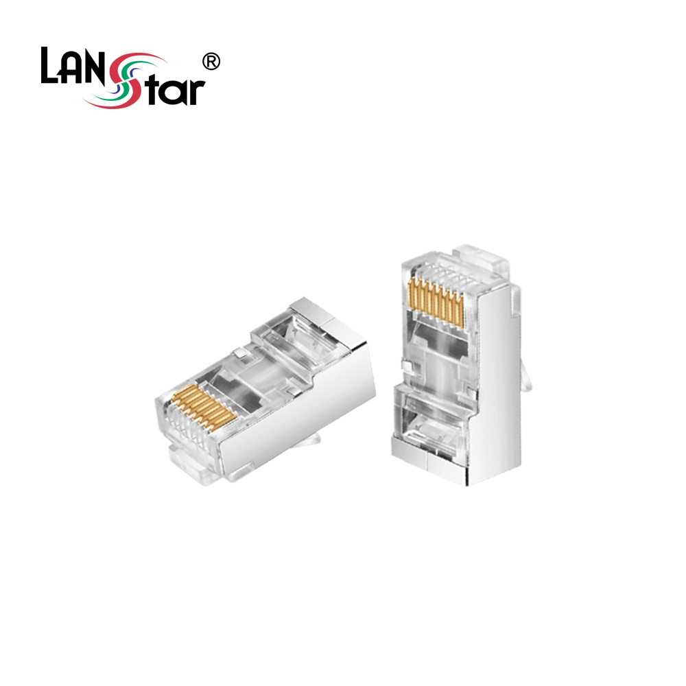모듈러콘넥터 , RJ-45, CAT.5E STP, 15u, 8P8C