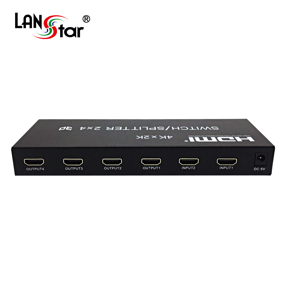 HDMI 매트릭스, 2:4, 입력 2P 출력 4P, 4K 2K 30Hz지원