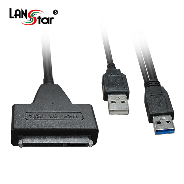 USB 3.0 To SATA 컨버터, USB 보조전원[12V 아답터 별도구매]