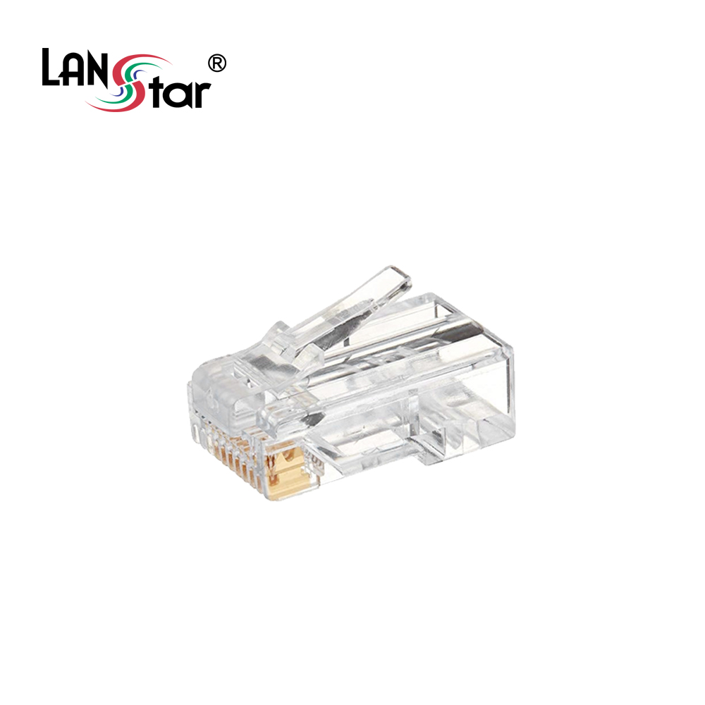 케이블 통과형 모듈러 콘넥터 8P8C, RJ45, CAT.6 UTP