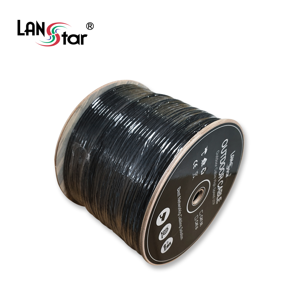 옥외용 , OUTDOOR Cable , Black , CAT.6 UTP BOX 300M