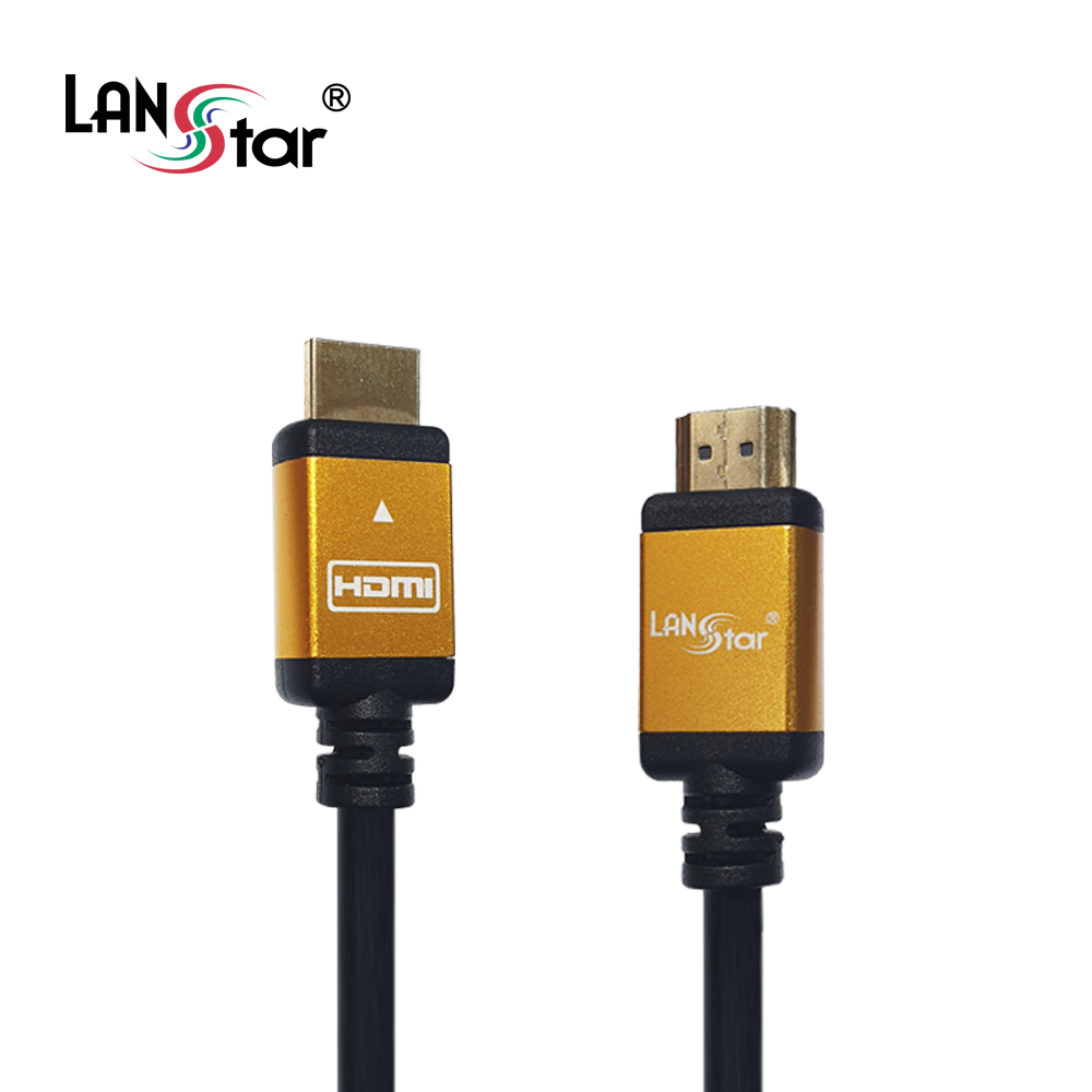 HDMI 2.0 케이블 , 2M , 골드메탈 케이스 , 4K 60Hz , 30AWG