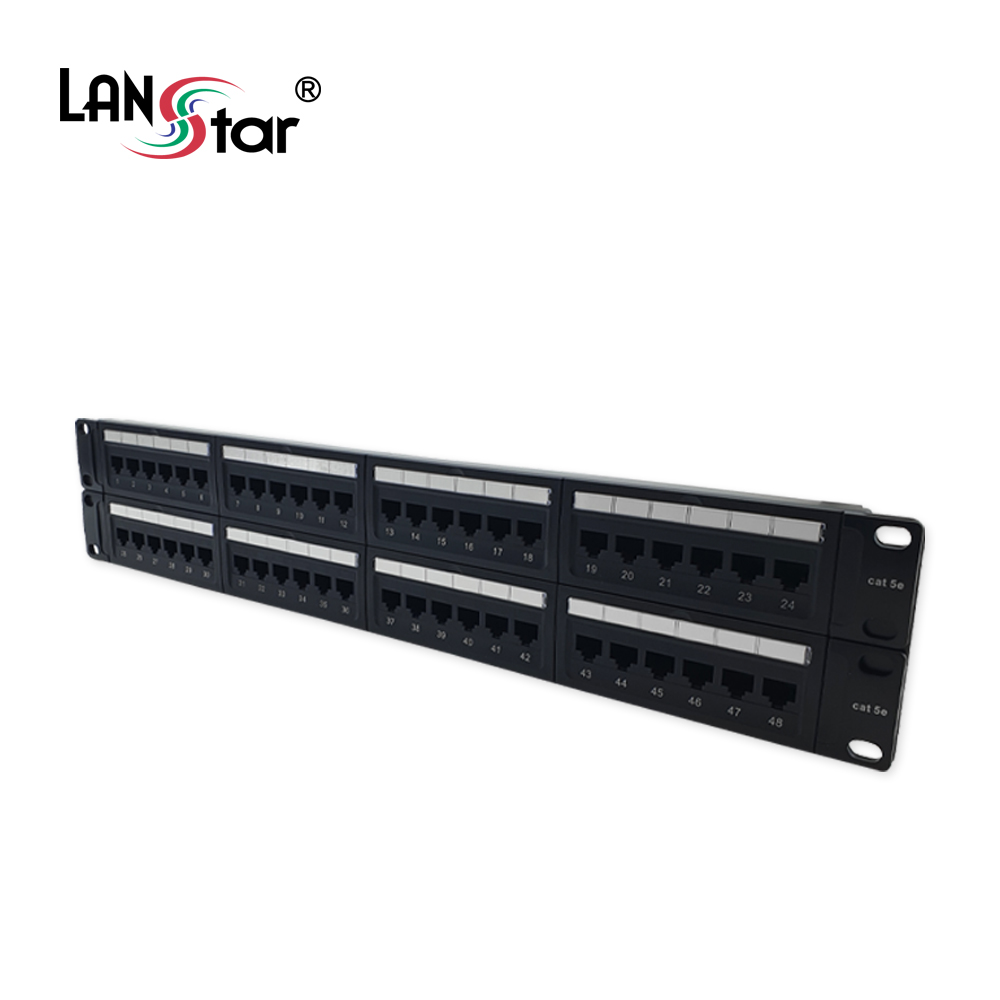 Cat.5E UTP 48포트 패치판넬