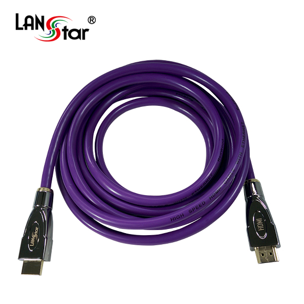 HDMI 2.0 케이블, M/M,Metal,Violet, 4K*2K 60Hz, 3M