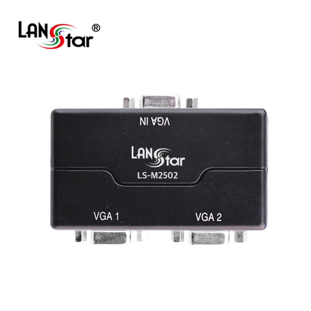 VGA(RGB) 1:2 모니터 분배기, 250Mhz