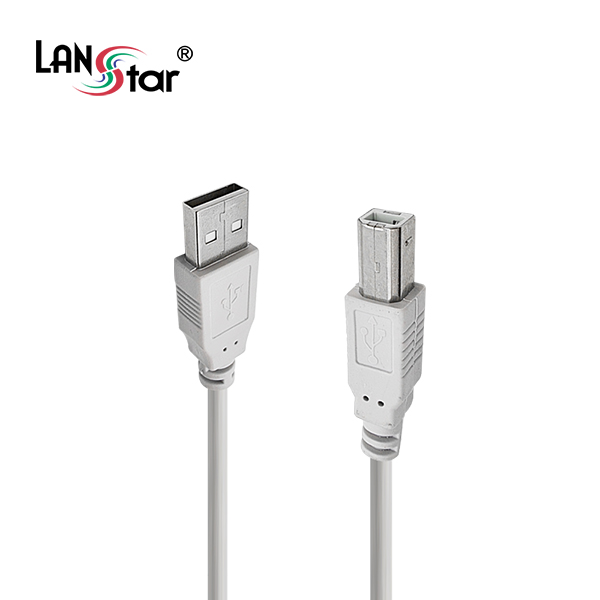 USB2.0케이블 , A／M-B／M, 0.5M