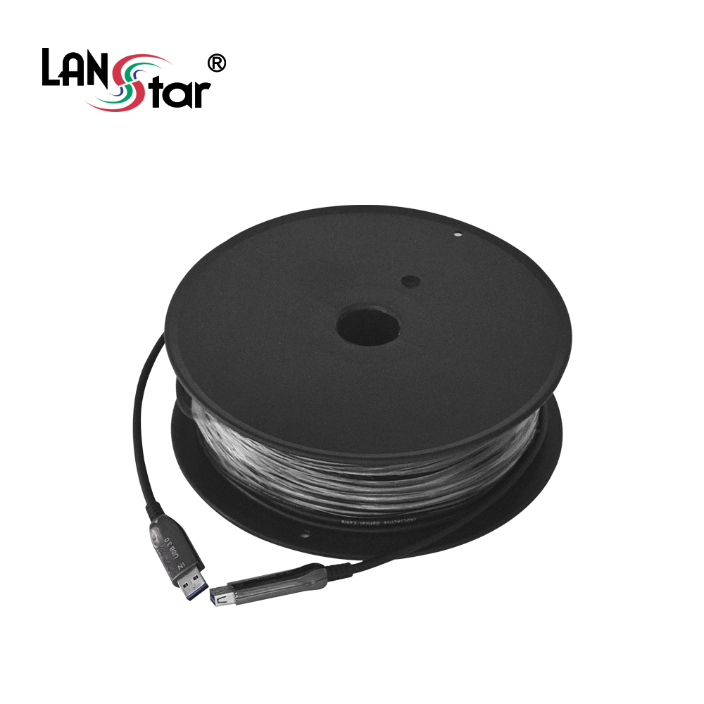 [LANstar] USB3.0 AOC 연장 리피터 케이블 10m [30503]