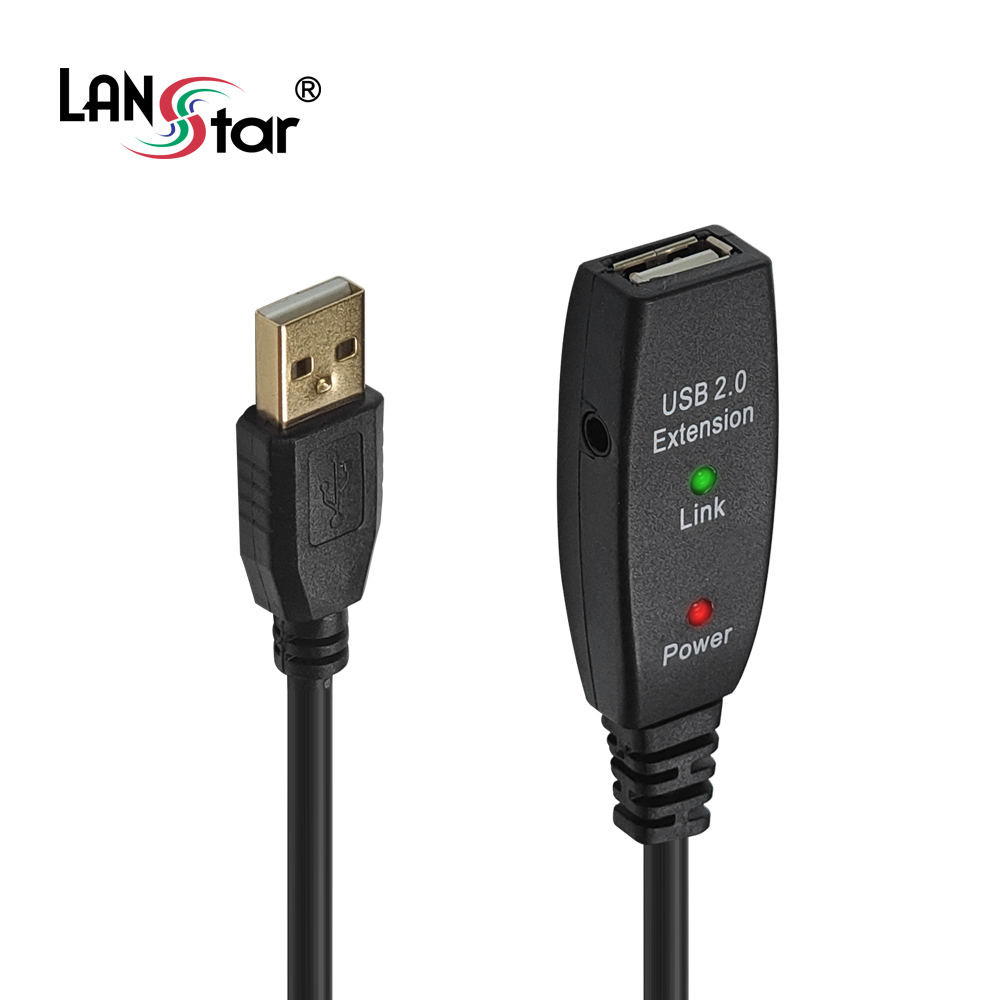 [LANstar] USB2.0 리피터 케이블 5M [30577]