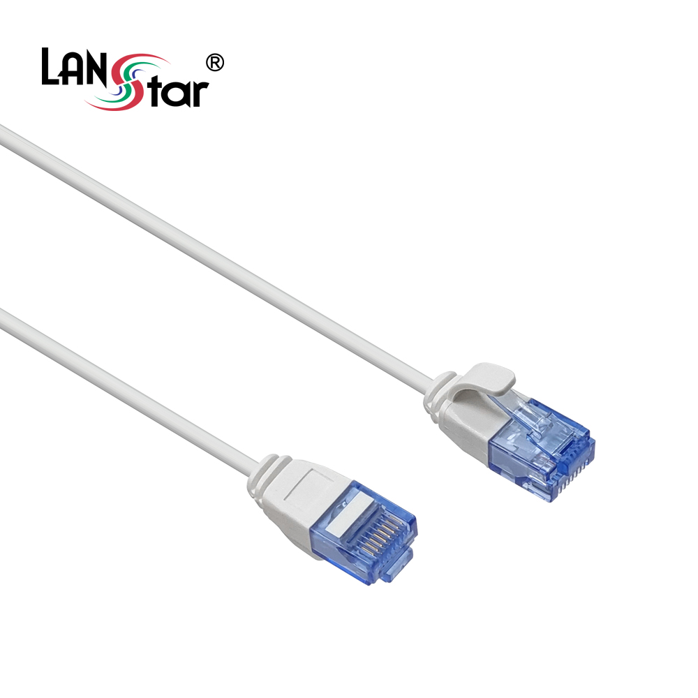 [LANstar] Cat.6A UTP 슬림 랜 케이블 5m [30609]