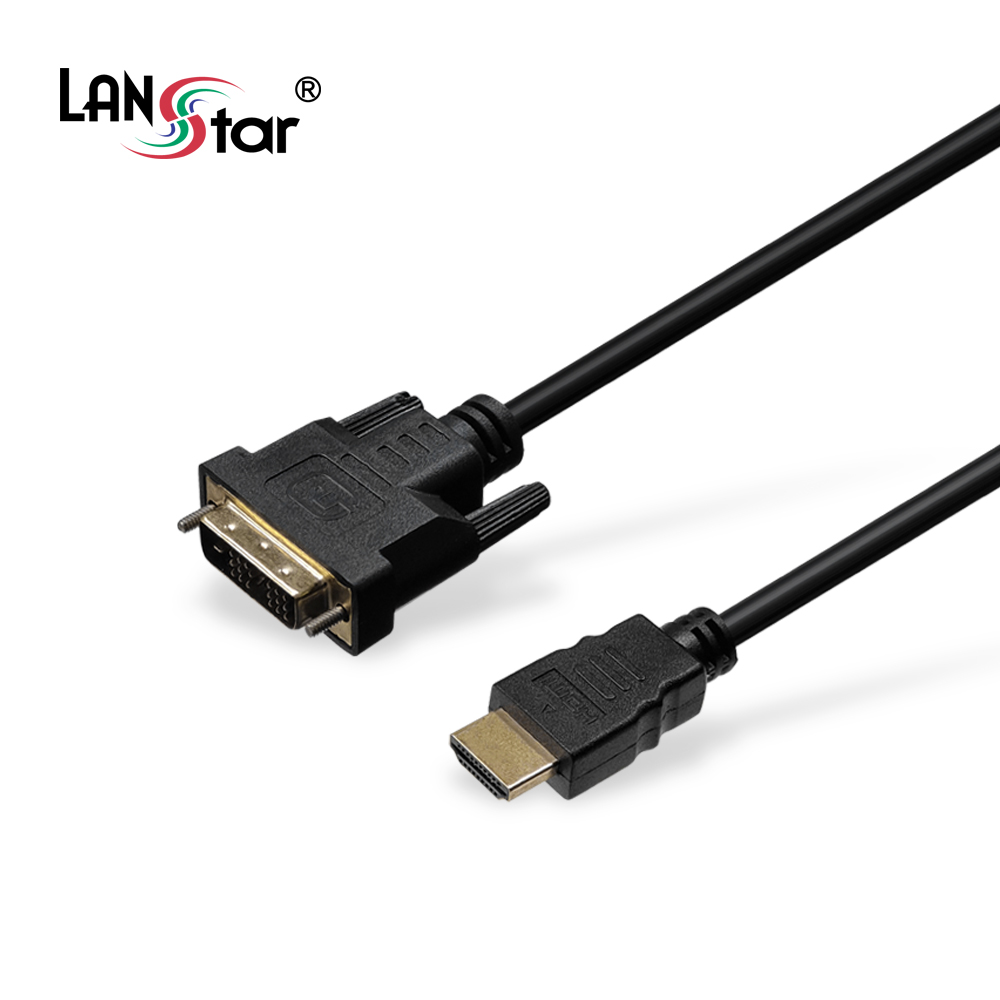 DVI to HDMI 케이블 , DVI18+1/M- HDMI 19/M, 2M [30629]