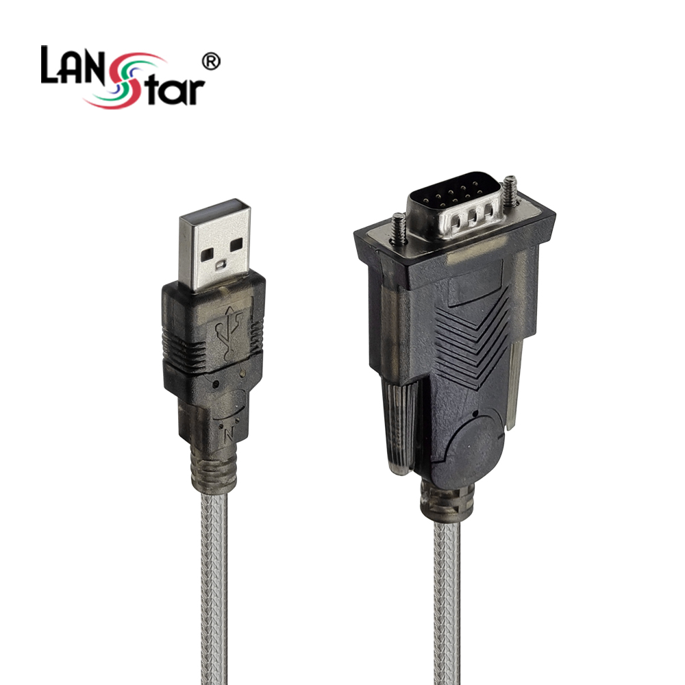 [LANstar] USB2.0 to RS232 시리얼 케이블 [30678] (100개)
