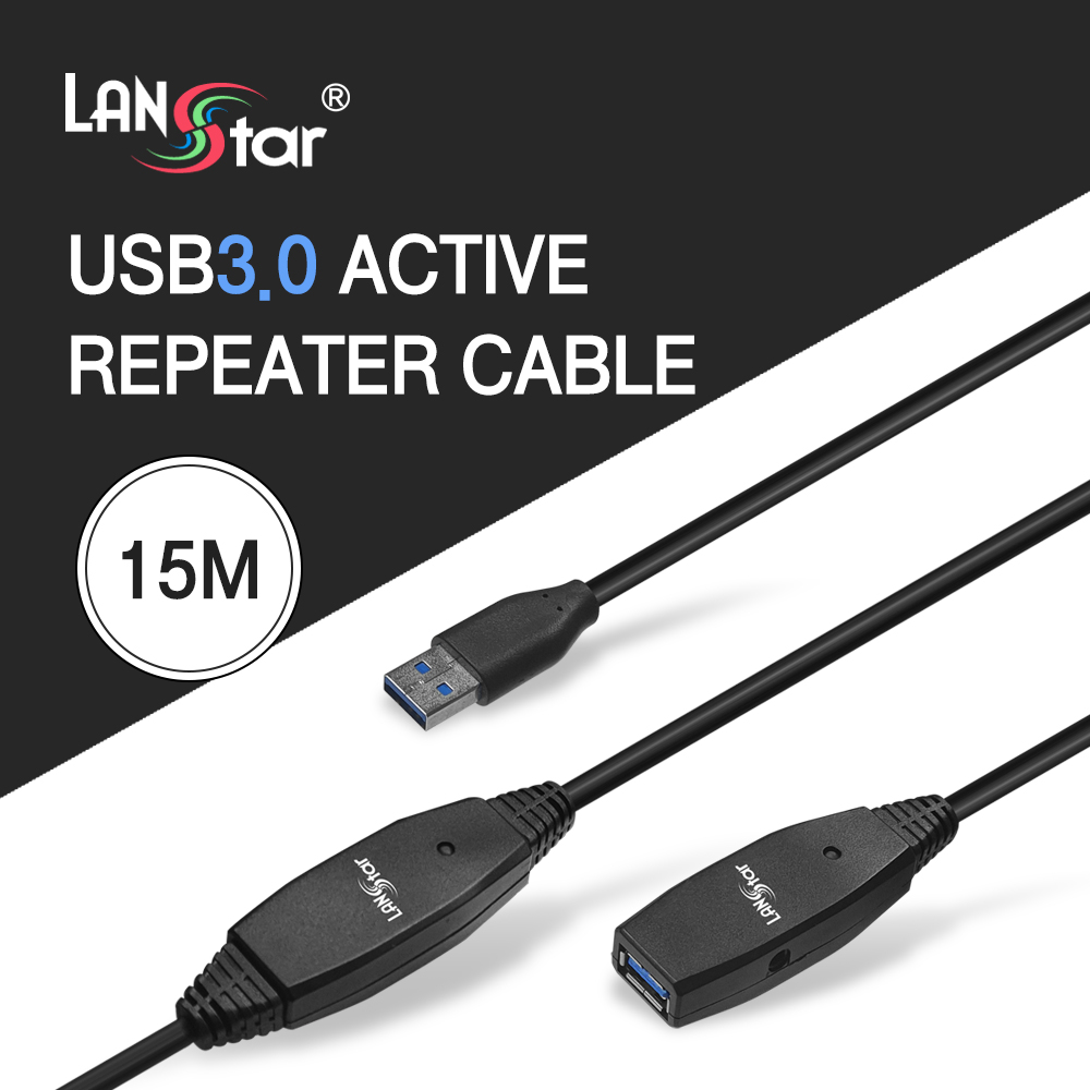 랜스타 LS-EXT315 USB3.0 리피터 케이블 15M