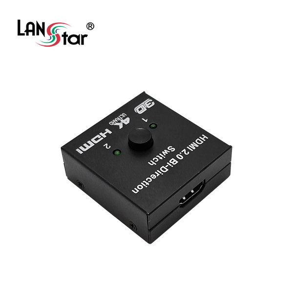 랜스타 LS-HS12C HDMI 1:2 양방향 수동 선택기