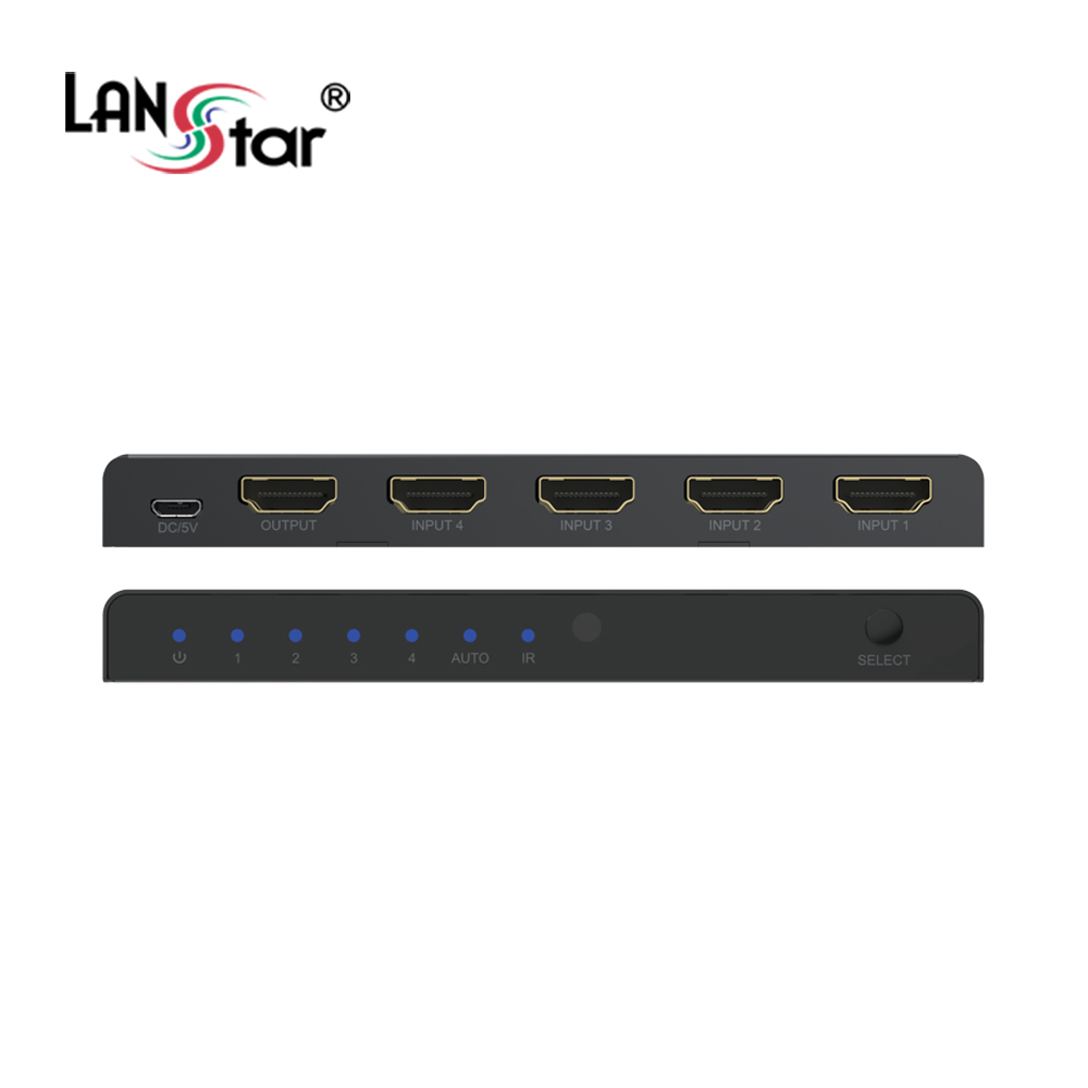 [LANstar] 4:1 HDMI 2.0 분배기 [30739]
