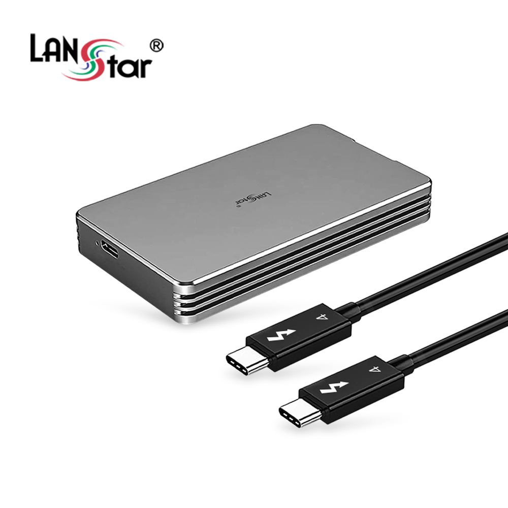 썬더볼트 M.2 NVME SSD 40Gbps 외장 케이스