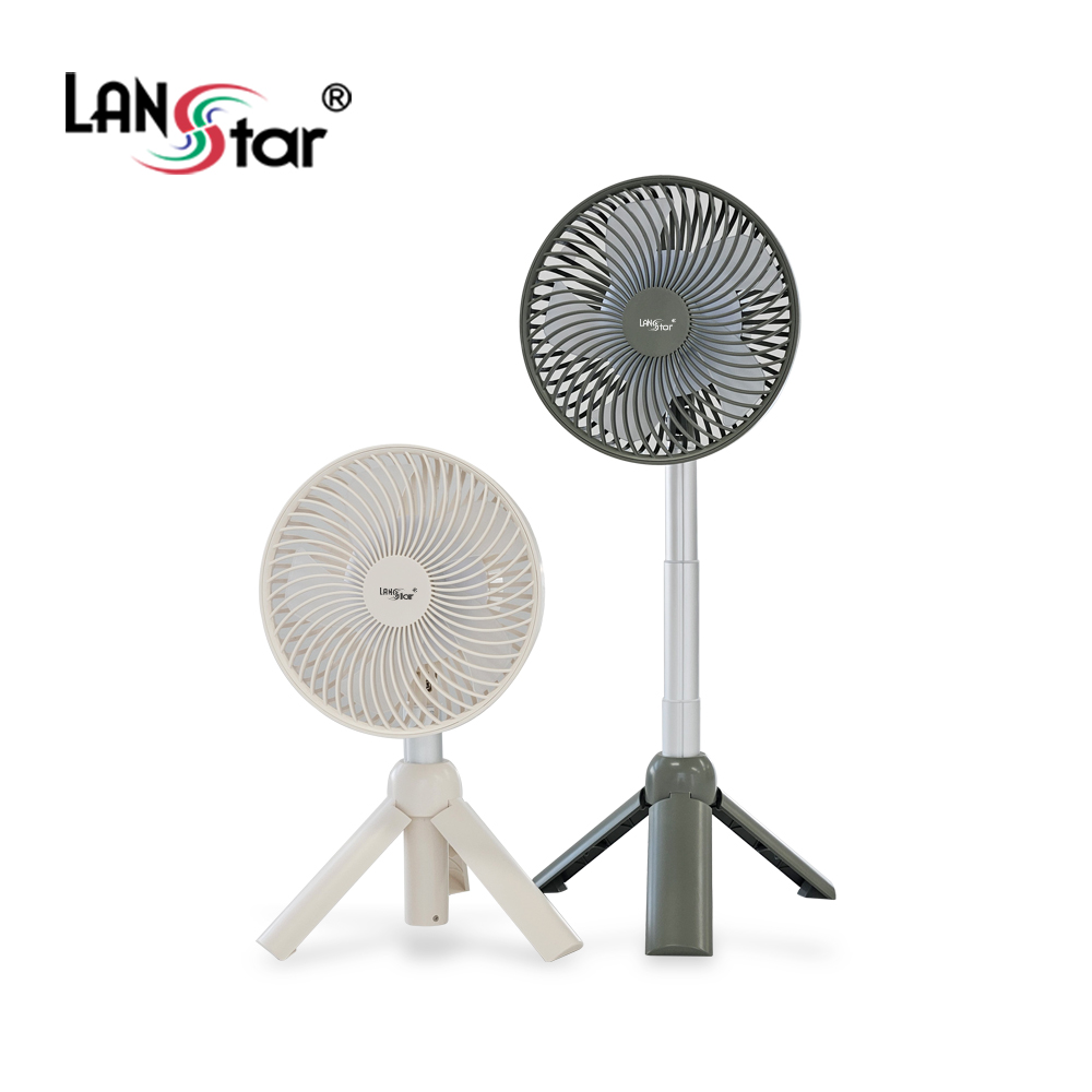 휴대용 LED 캠핑 선풍기, 그린