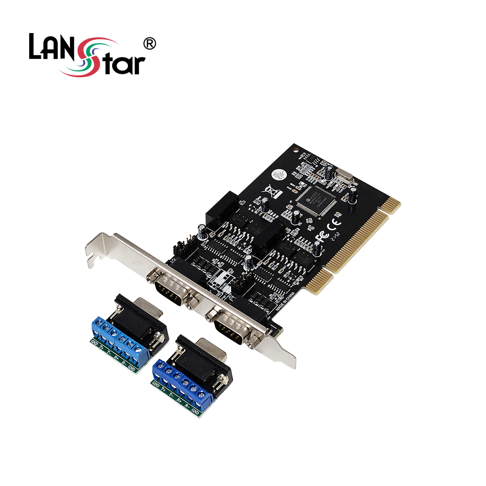 PCI 2포트 RS-422/485 카드, MCS9865