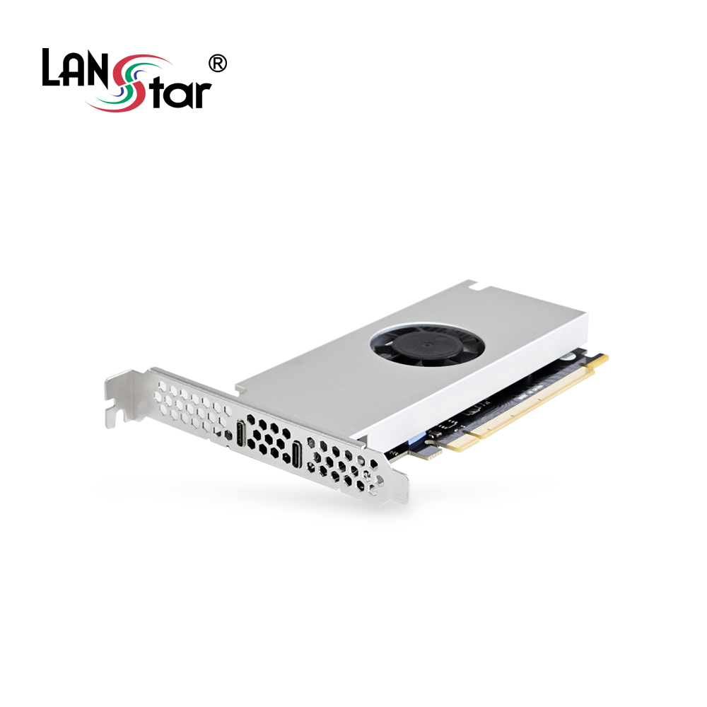 PCIe USB3.2 Type-C 20Gbps 2채널 카드