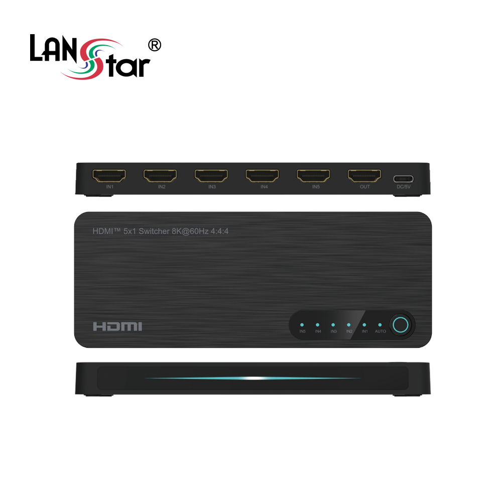 HDMI2.1 선택기 5:1 4K 120hz [100개]