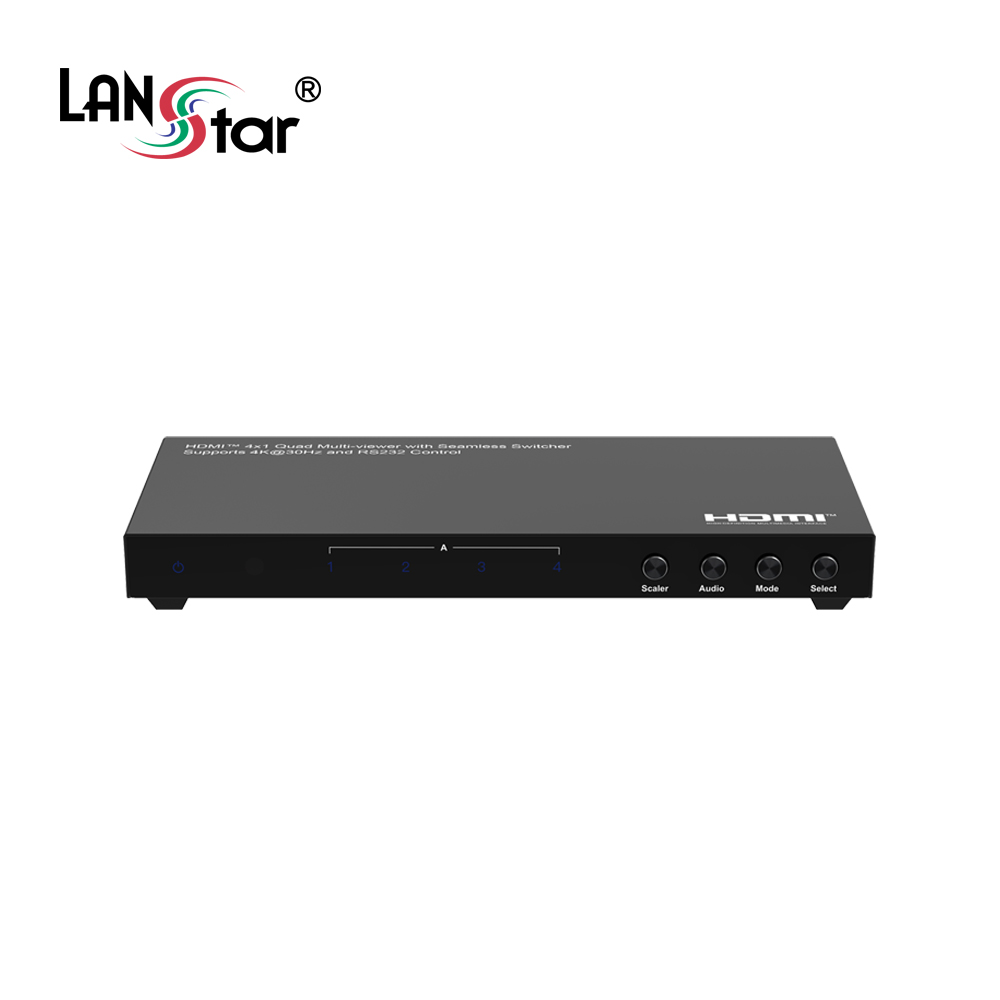 HDMI 4:1 화면분할기 멀티뷰어 4K