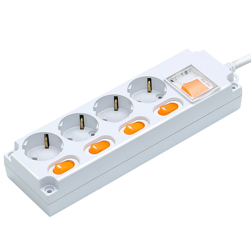 개별 Switch 4구 접지 10M 16A