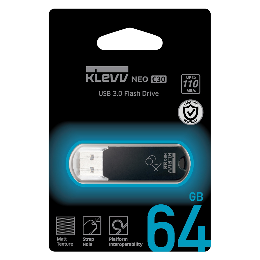 에센코어 Klevv Neo C30 USB3.0 USB메모리스틱 64GB
