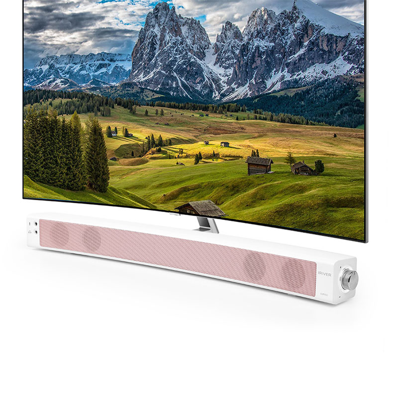 IR-SB200 CURVED 사운드바 2채널 로즈골드
