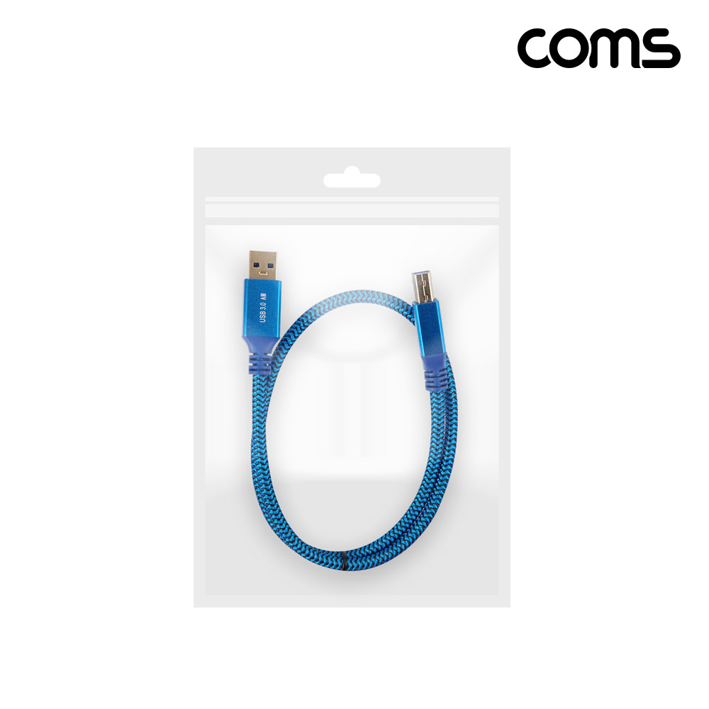 Coms USB 3.0 케이블 USB B타입 변환 60cm