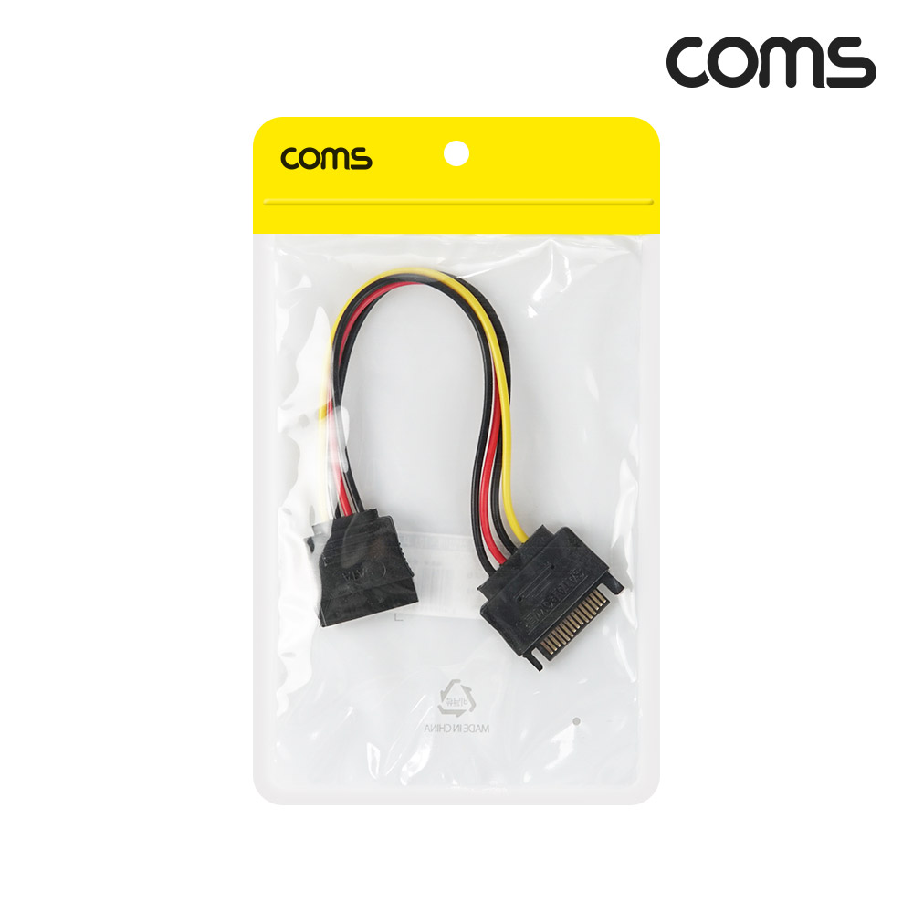 Coms SATA 전원 연장 케이블, SATA 15P