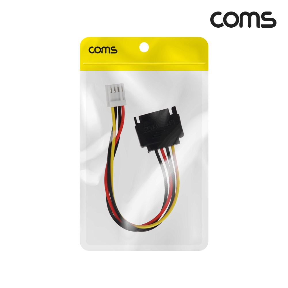 Coms SATA 15pin to Mini 4Pin 전원 변환 케이블 20cm