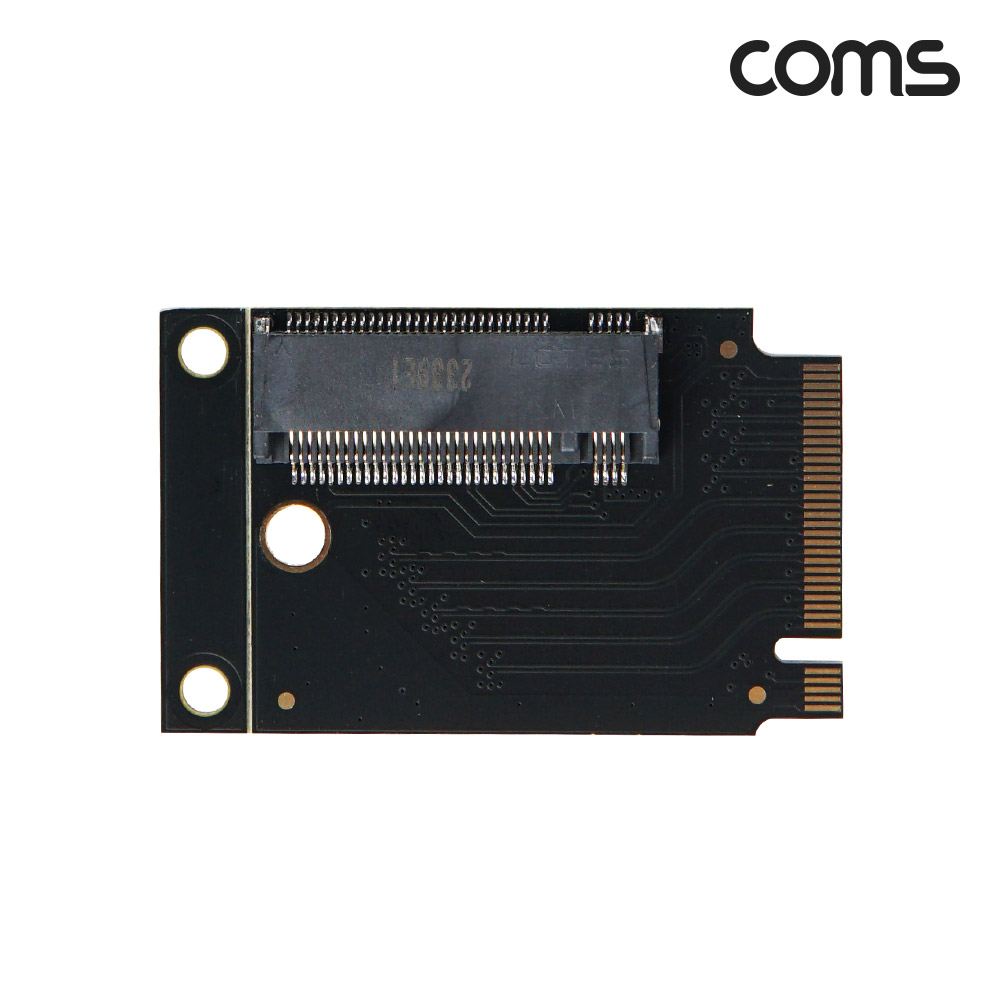Coms M.2 SSD NVMe M Key 2230 to 2280 변환 확장 어댑터(우향 꺾임) pcie 4.0