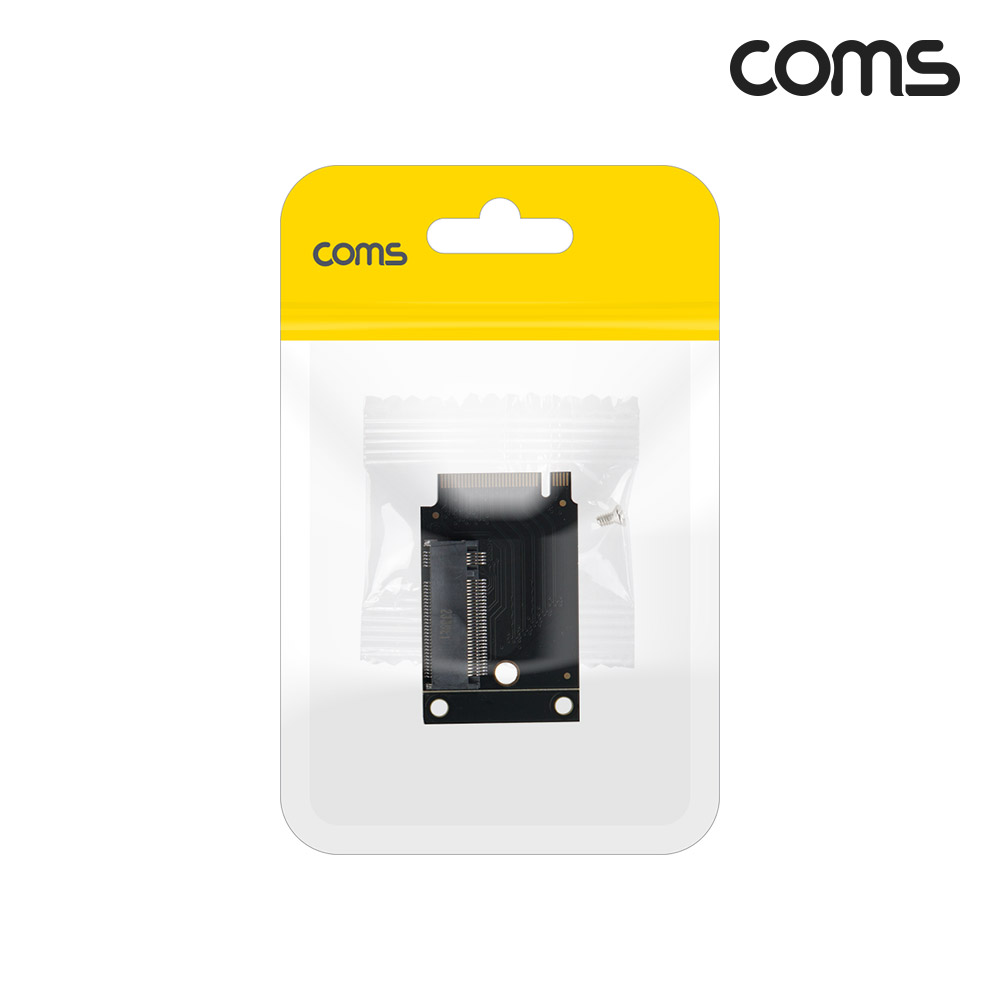 Coms M.2 SSD NVMe M Key 2230 to 2280 변환 확장 어댑터(우향 꺾임) pcie 4.0