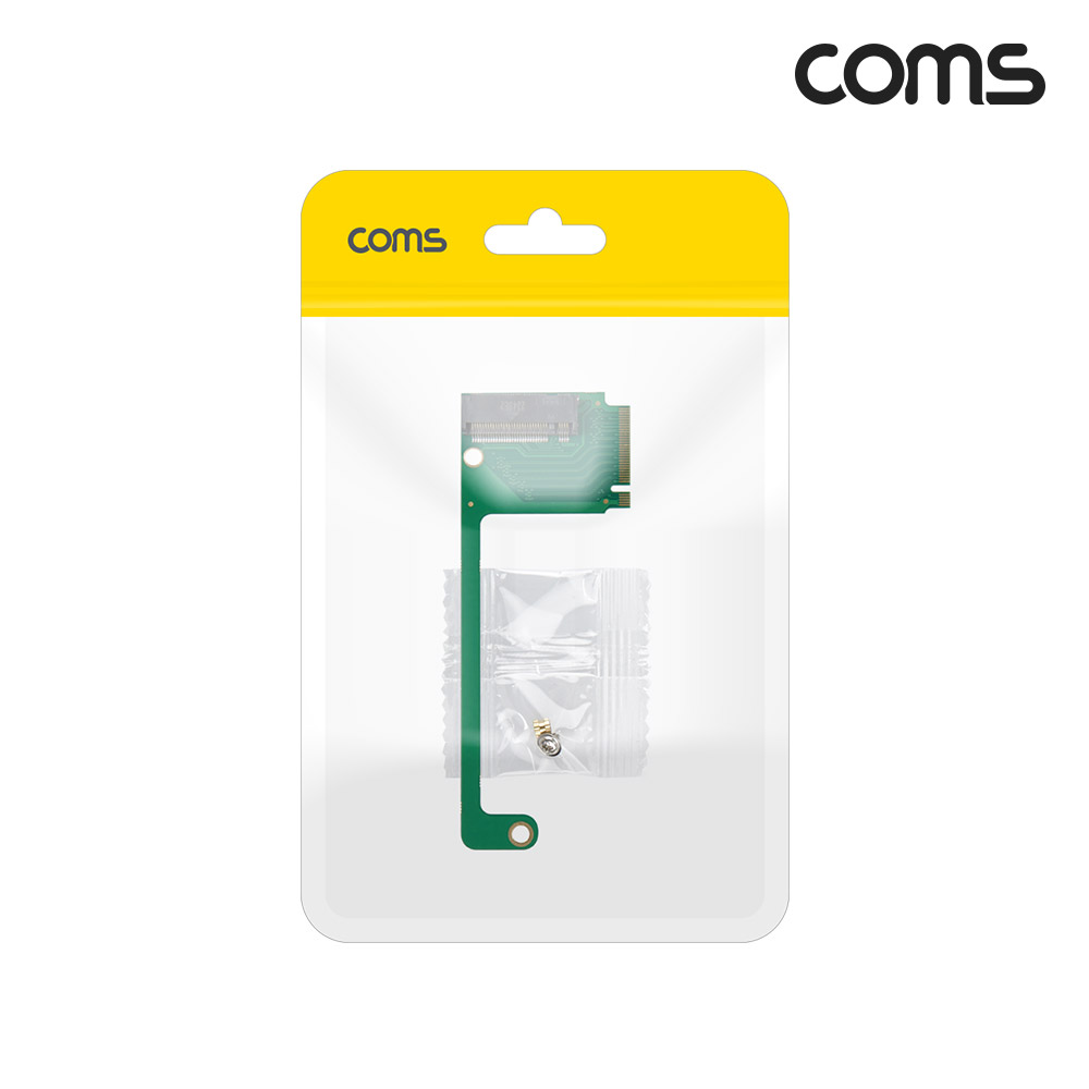 Coms M.2 SSD NVMe M Key 2230 to 2280 변환 확장 어댑터(우향 꺾임) pcie 4.0