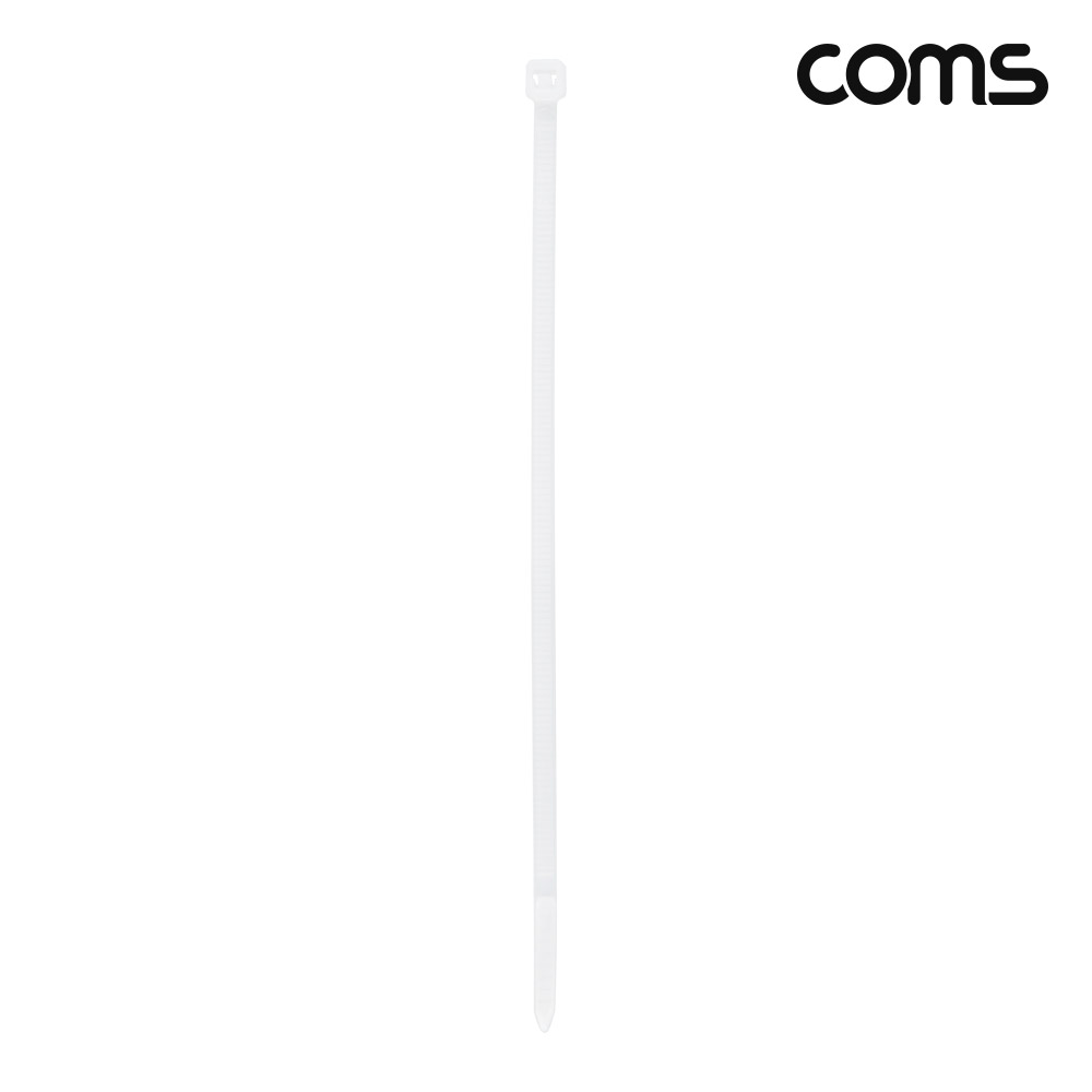 Coms 150mm 케이블 타이 100pcs 재사용 가능