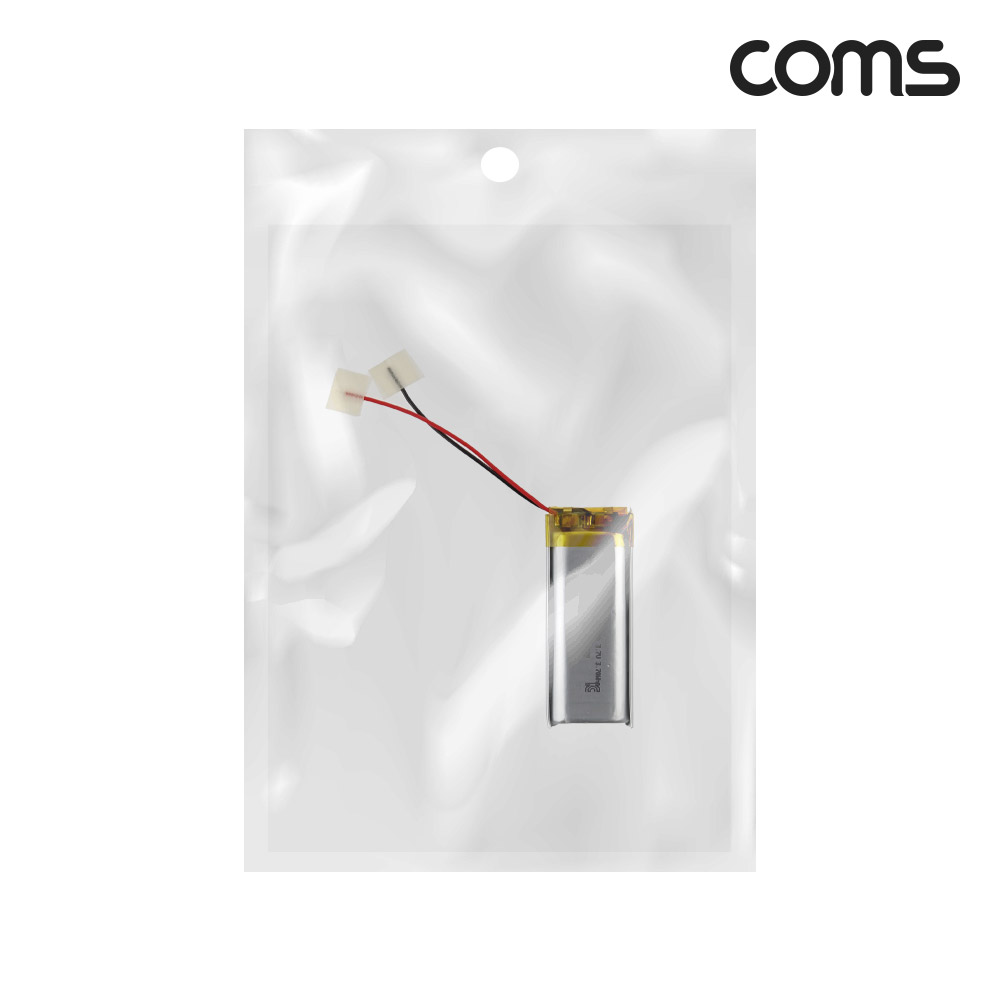 Coms 102050 충전지 3.7V 1000mAh 리튬폴리머 배터리