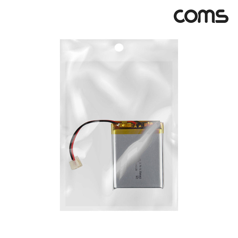 Coms 704050 충전지 3.7V 1500mAh 리튬폴리머 배터리