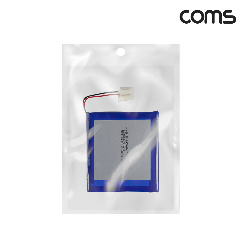 Coms 886168 충전지 7.4V 2400mAh 리튬폴리머 배터리