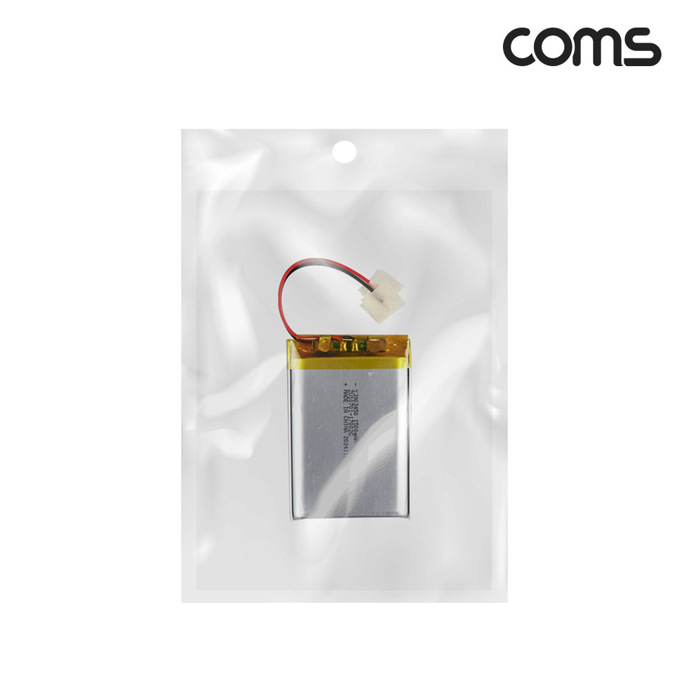 Coms 903450 충전지 3.7V 1500mAh 리튬폴리머 배터리