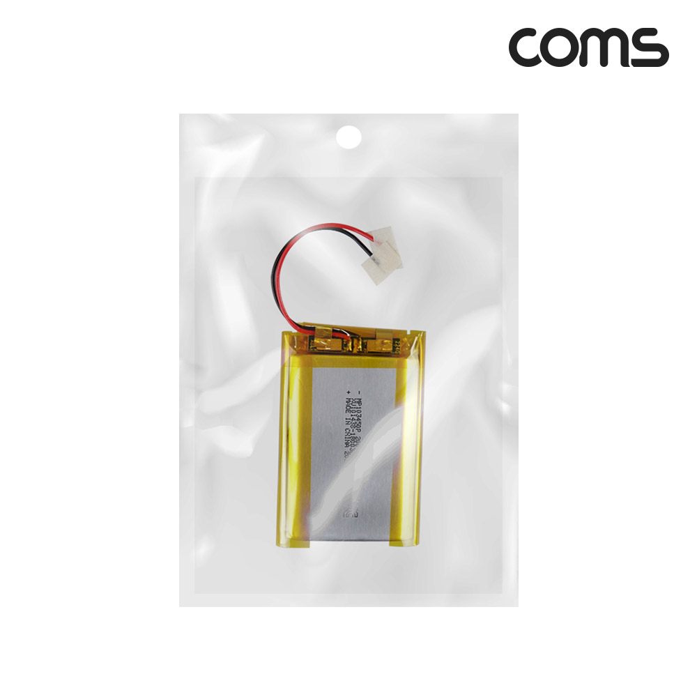 Coms 103450P 충전지 3.7V 2000mAh 리튬폴리머 배터리