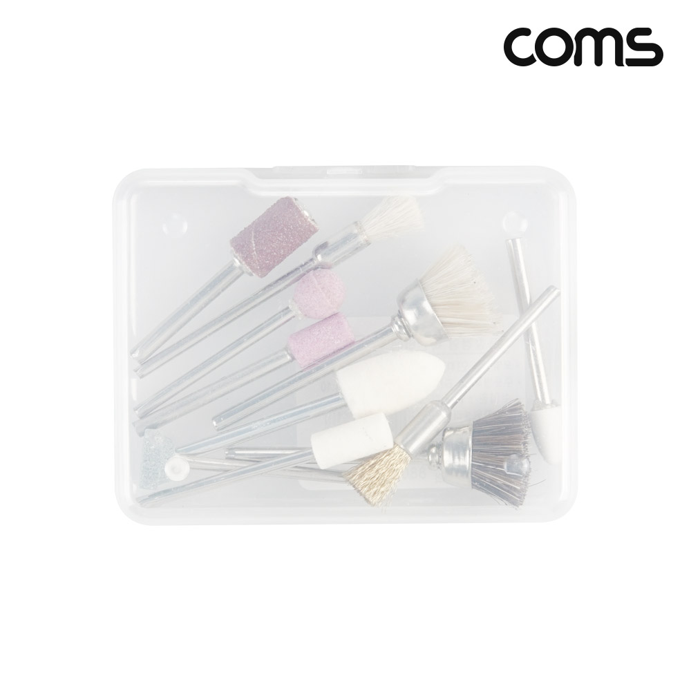 Coms 연마 비트 12pcs 세트 광택 사포 그라인딩