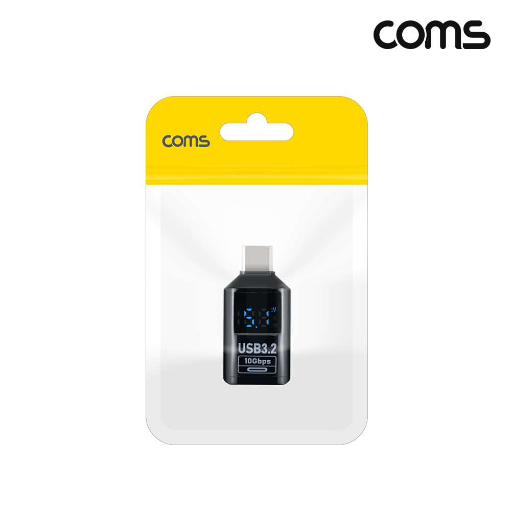 Coms C타입 A타입 변환 젠더 USB 3.2 디스플레이 전압 10Gpbs