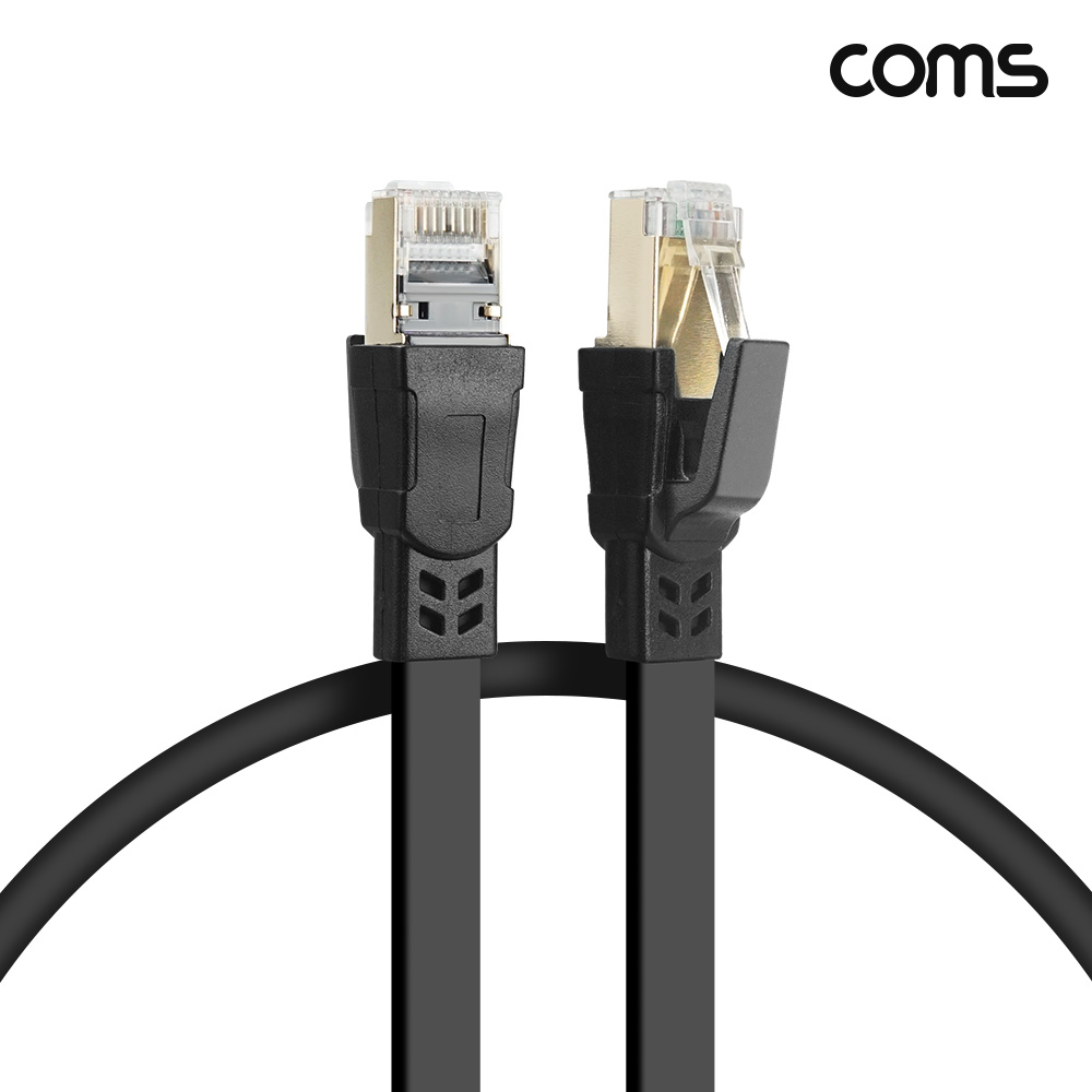 Coms CAT8 다이렉트 랜케이블 1M 40기가비트
