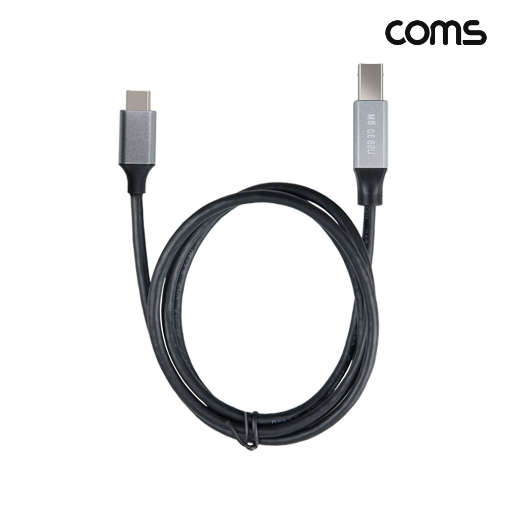 Coms USB 3.0 C to B타입 케이블 1M
