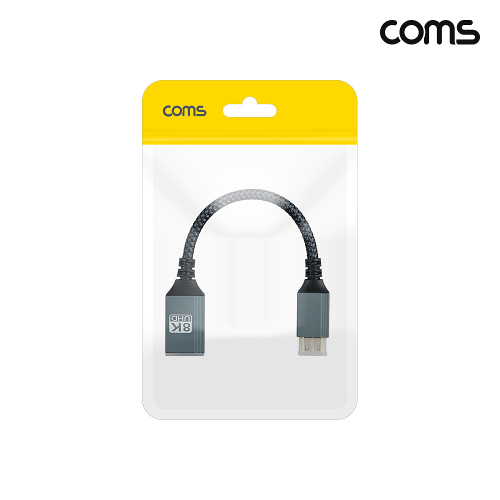 Coms 미니 HDMI 변환 케이블 Mini HDMI to HDMI MF 8K 60Hz UHD