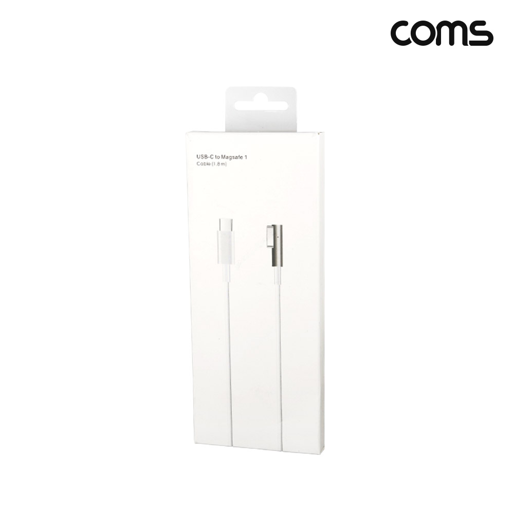 Coms USB-C to MagSafe 충전 케이블 1.8m C타입 to 맥세이프 65W 최대 20V
