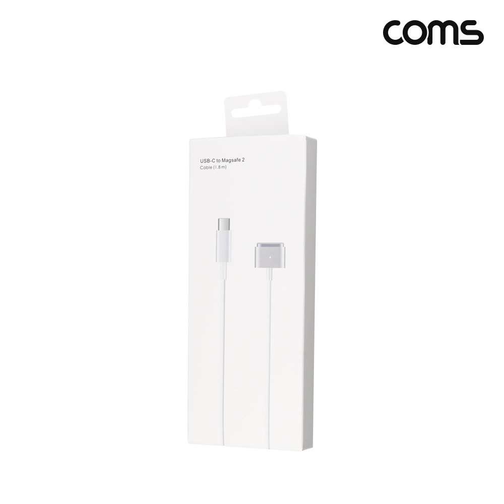 Coms USB-C to MacSafe2 충전 케이블 1.8m C타입 to 맥세이프2