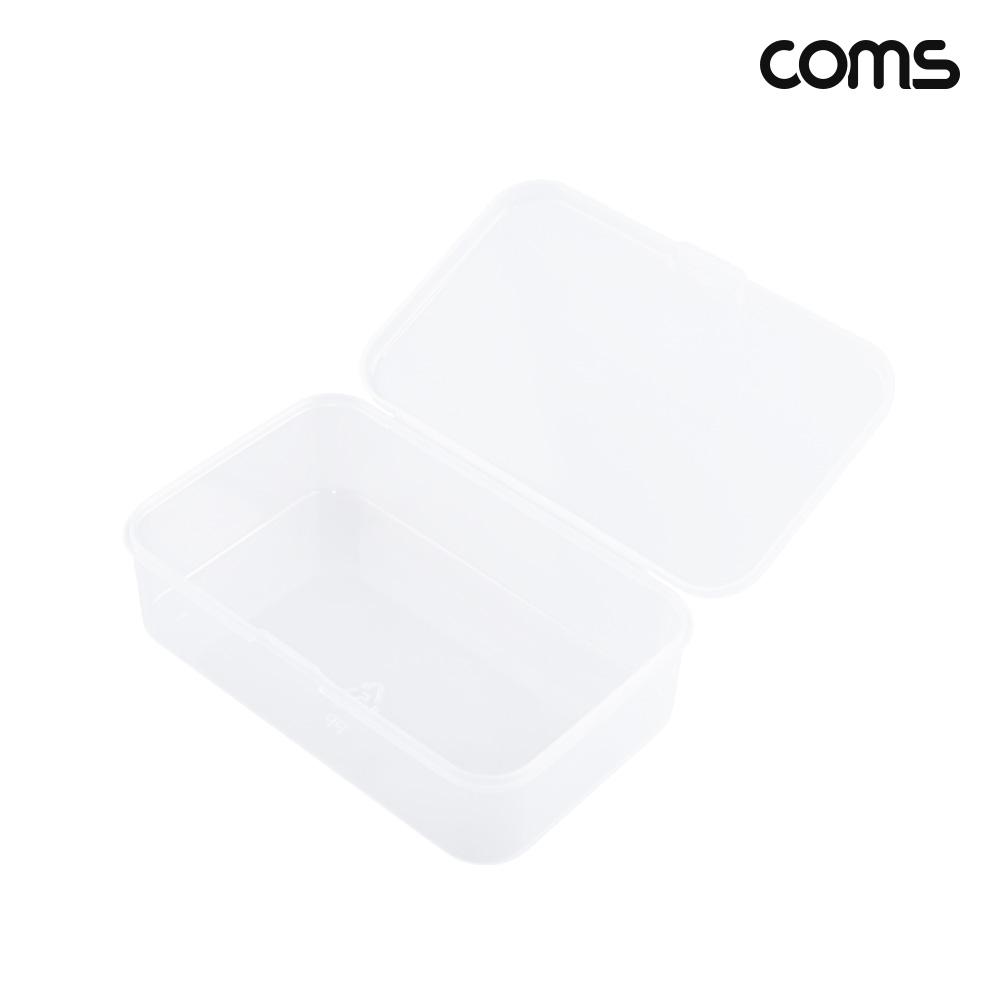 Coms 다용도 PVC 케이스 수납함 정리박스 보관 75x120x35mm